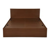 Nilkamal Arthur Plus Queen Bed With Storage (Legno Oak Dark)