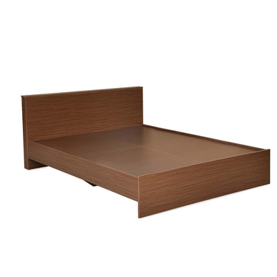 Nilkamal Arthur Plus Queen Bed (Legno Oak Dark)