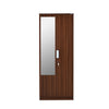 Nilkamal Joyce 2 Door Wardrobe With Mirror (Classic Walnut)