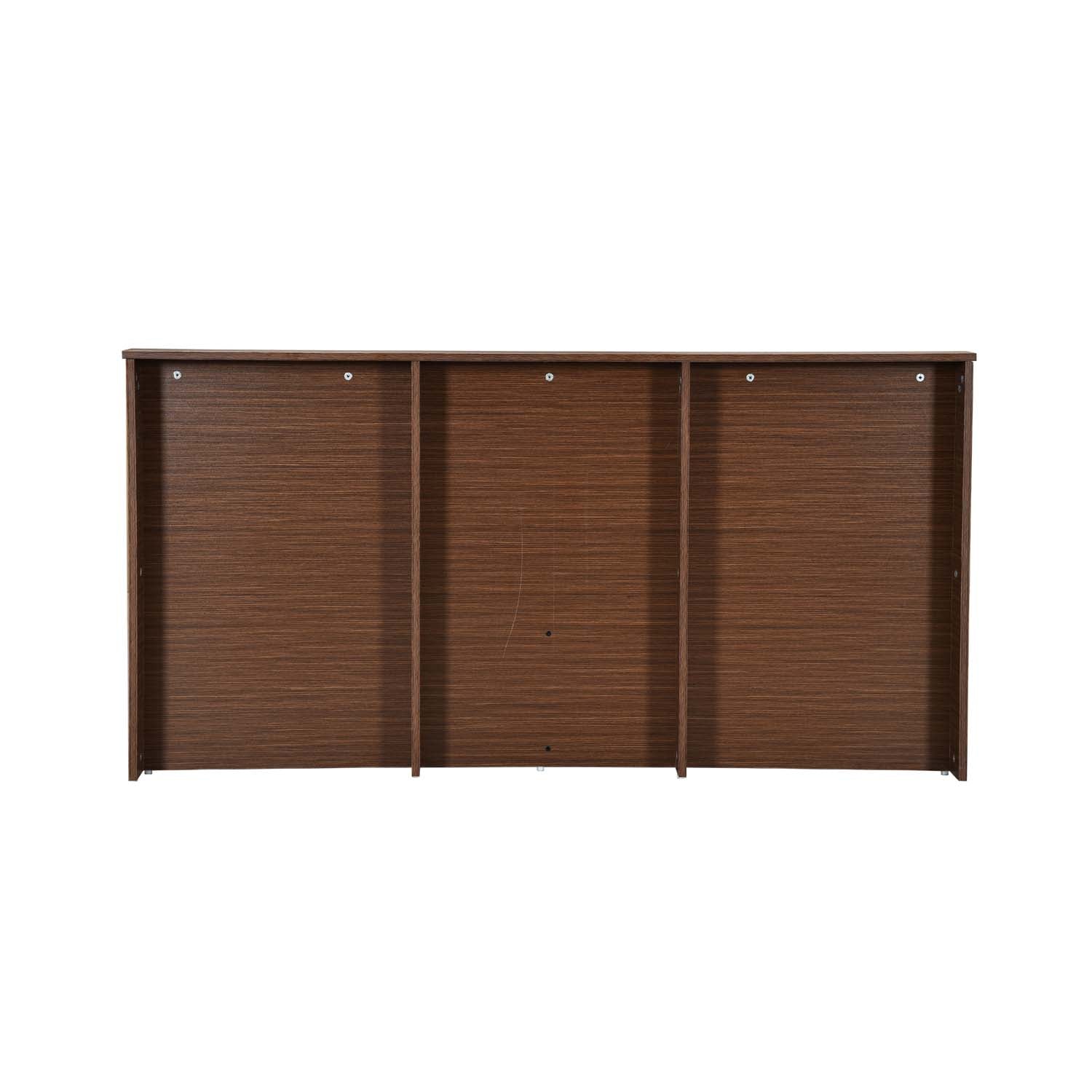 Nilkamal Arthur Plus Queen Bed (Legno Oak Dark)