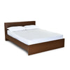Nilkamal Arthur Plus Queen Bed (Legno Oak Dark)