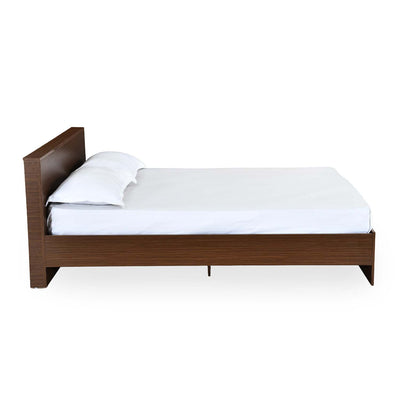 Nilkamal Arthur Plus Queen Bed (Legno Oak Dark)