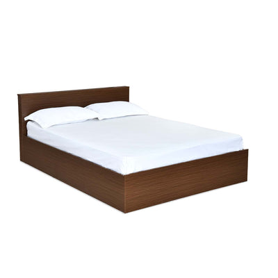 Nilkamal Arthur Plus King Bed With Storage (Legno Oak Dark)