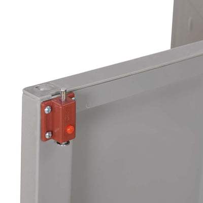 Nilkamal Freedom (FMSC18D) Plastic Shoe Cabinet (Haze Grey & Charcoal Grey)