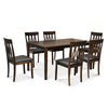 Nilkamal Olivia 6 Seater Dining Set (Brown)