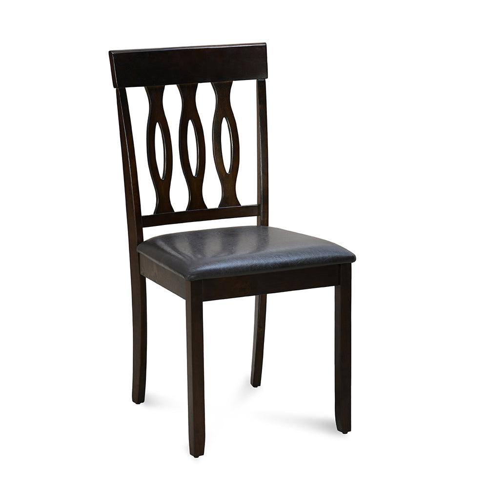 Nilkamal Olivia 6 Seater Dining Set with Bench (Brown)