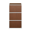 Nilkamal Halo 3+4+5 Tier Storage Cabinet (Urban Walnut)
