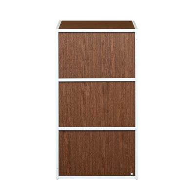 Nilkamal Halo 3+4+5 Tier Storage Cabinet (Urban Walnut)