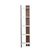 Nilkamal Cliff 5 Tier Bookshelf (Urban Walnut / Oak White)