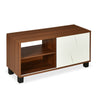 Nilkamal Clive TV Unit (Walnut and White)