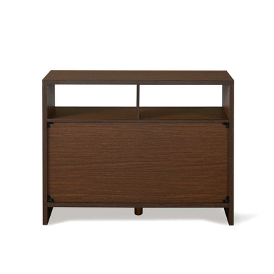 Nilkamal Lyra Kitchen Crockery Cabinet (Urban Walnut / Oak White)