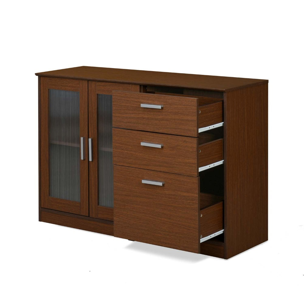 Nilkamal Meliff Kitchen Crockery (Urban Walnut) Nilkamal