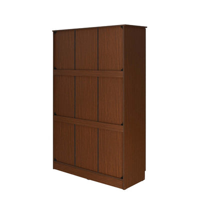 Nilkamal Massif 3 Door Wardrobe (Urban Walnut)
