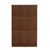 Nilkamal Massif 3 Door Wardrobe (Urban Walnut)