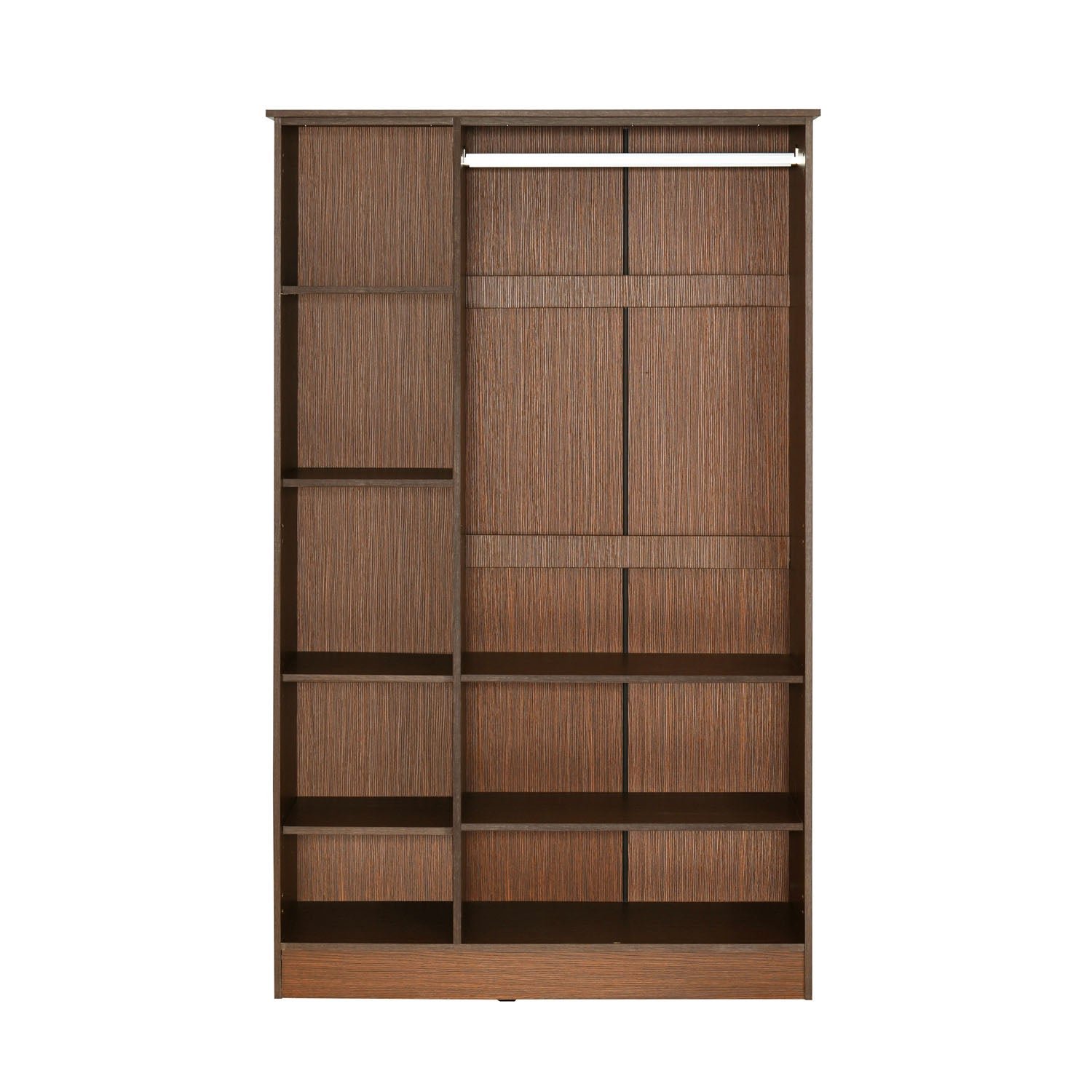 Massif 3 Door Wardrobe With Mirror (Urban Walnut)