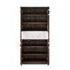Nilkamal Ozark Shoe Cabinet (Ash wenge / Marble Beige)