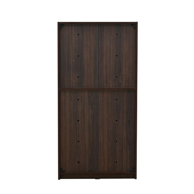 Nilkamal Ozark Shoe Cabinet (Ash wenge / Marble Beige)