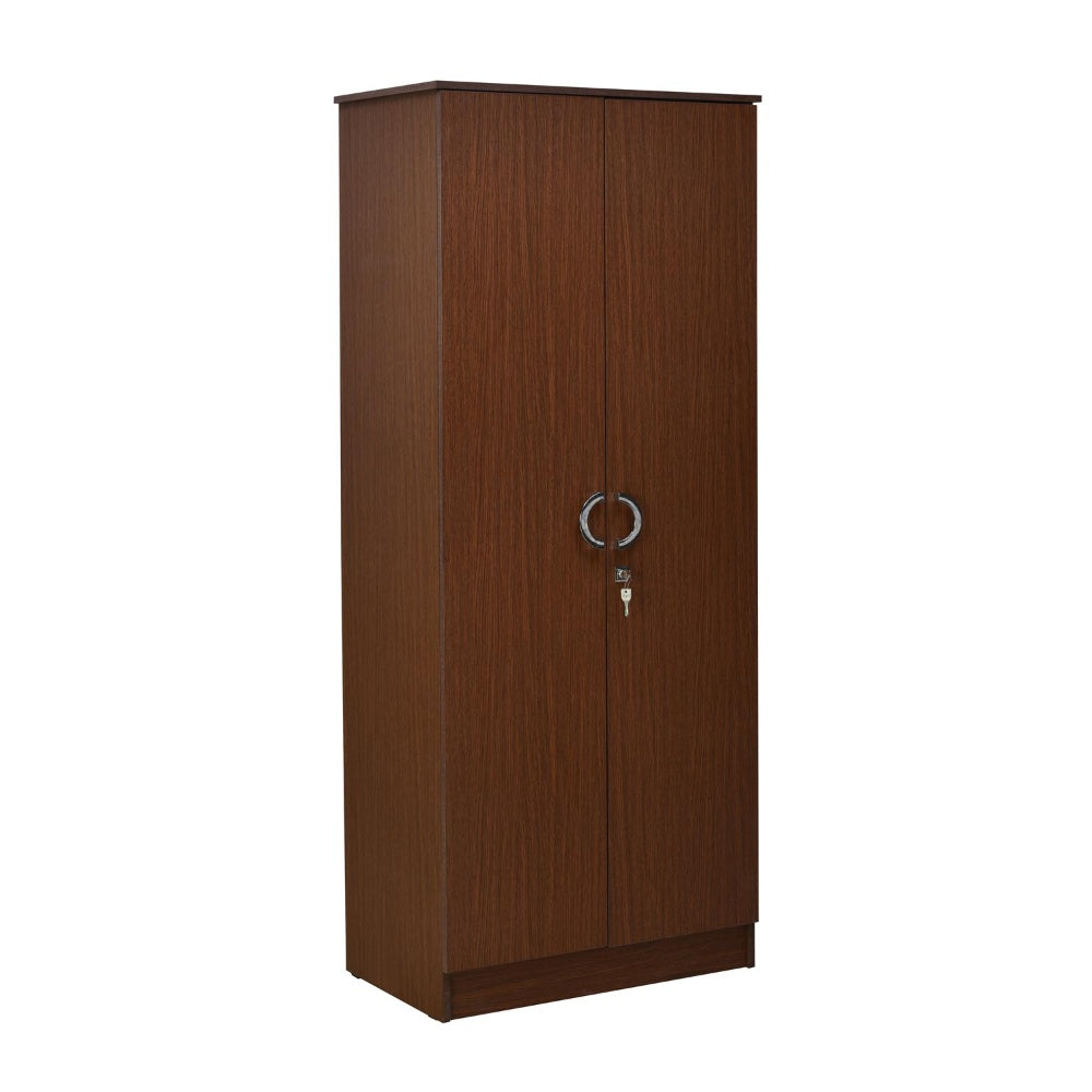 Nilkamal Massif 2 Door Wardrobe (Urban Walnut)