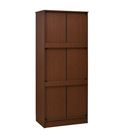Massif 2 Door Wardrobe With Mirror (Urban Walnut)
