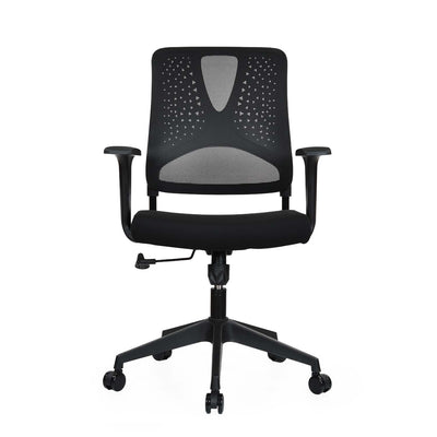 Nilkamal Enrich Mid Back Office Chair (Black)
