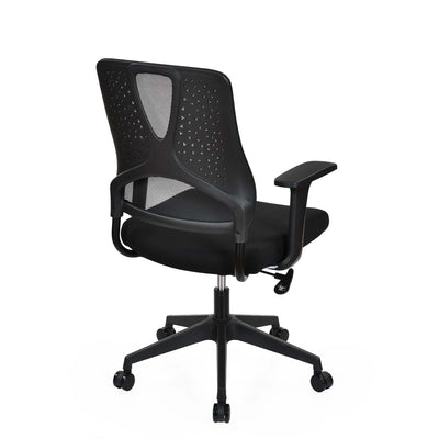 Nilkamal Enrich Mid Back Office Chair (Black)