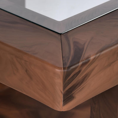 Nilkamal Winny Glass Top Center Table