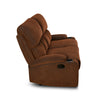 Nilkamal Matt 2 Seater Recliner Sofa with Cup Holder (Cocoa) - Side View