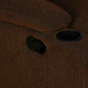 Nilkamal Matt 2 Seater Recliner Sofa with Cup Holder (Cocoa) - Closeup View