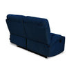 Nilkamal Matt 2 Seater Recliner Sofa with Cup Holder (Blue)