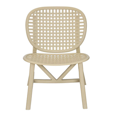 Nilkamal Arena Woven Style Plastic Chair without Cushion