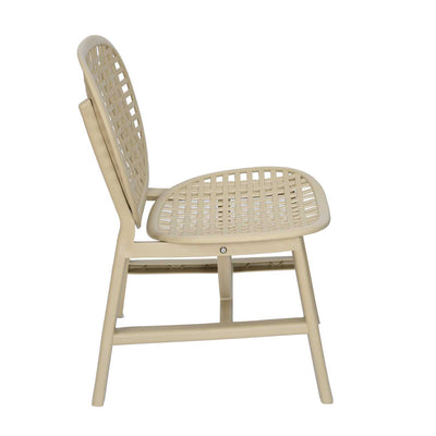 Nilkamal Arena Woven Style Plastic Chair without Cushion
