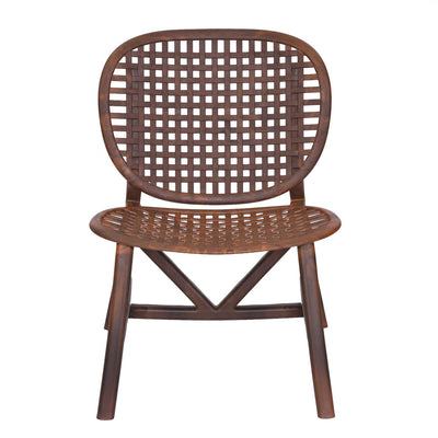 Nilkamal Arena Woven Style Plastic Chair without Cushion