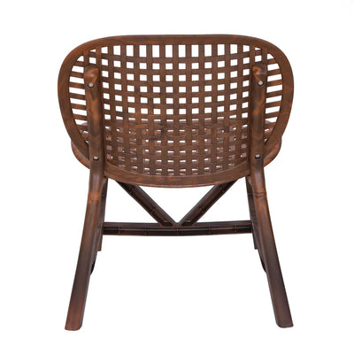 Nilkamal Arena Woven Style Plastic Chair without Cushion
