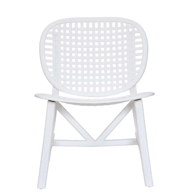Nilkamal Arena Woven Style Plastic Chair without Cushion