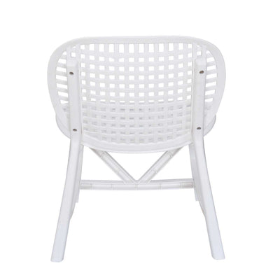 Nilkamal Arena Woven Style Plastic Chair without Cushion