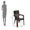 Nilkamal Ortho Comfort Plastic Arm Chair