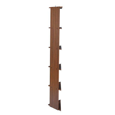 Nilkamal Wales Book Case (Classic Walnut)