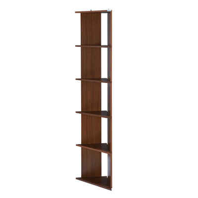 Nilkamal Wales Book Case (Classic Walnut)