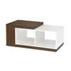 Nilkamal Mono Coffee Table (Legno Oak/Frosty White)