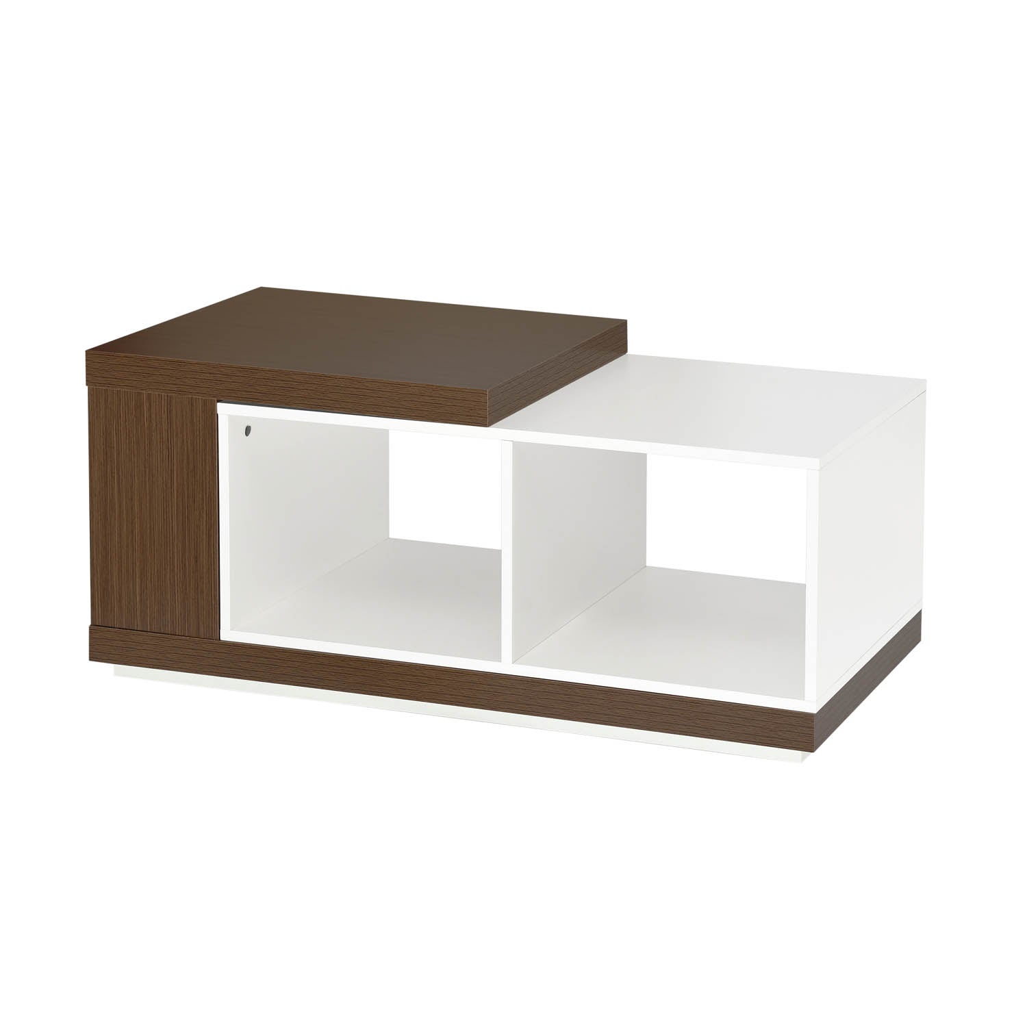 Nilkamal Mono Coffee Table (Legno Oak/Frosty White)