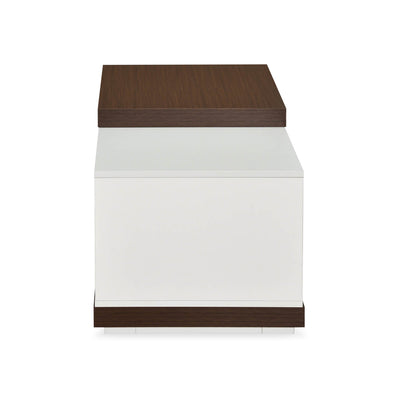 Nilkamal Mono Coffee Table (Legno Oak/Frosty White)