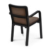 Nilkamal Luxe Chairs and Glass Top Coffee Table Plastic Outdoor Set (Season Rust Brown & Weather Brown)