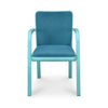 Nilkamal Luxe Full-Back Cushioned Plastic Chair - Front View