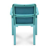 Nilkamal Luxe Full-Back Cushioned Plastic Chair - Back View