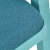 Nilkamal Luxe Full-Back Cushioned Plastic Chair - Closeup View