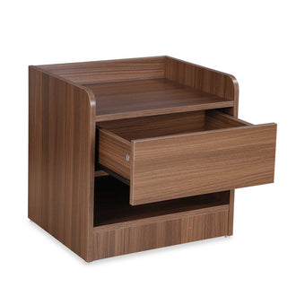 Nilkamal Calipso Night Stand (Classic Plank Walnut)
