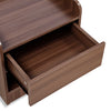 Nilkamal Calipso Night Stand (Classic Plank Walnut)