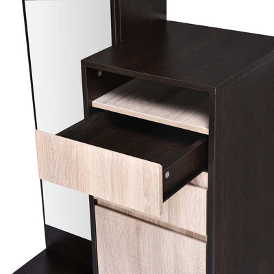 Nilkamal Riva Dresser (Wenge & Sonoma Oak)