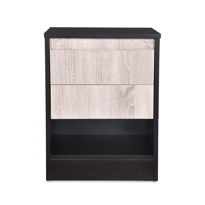 Nilkamal Riva Night Stand (Wenge & Sonoma Oak)