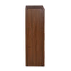 Nilkamal Sear 3 Tier Storage Cabinet (Classic Walnut & White)